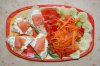 Smoked Salmon and Cottage cheese open sandwich with salad. Crust from new loaf.jpg