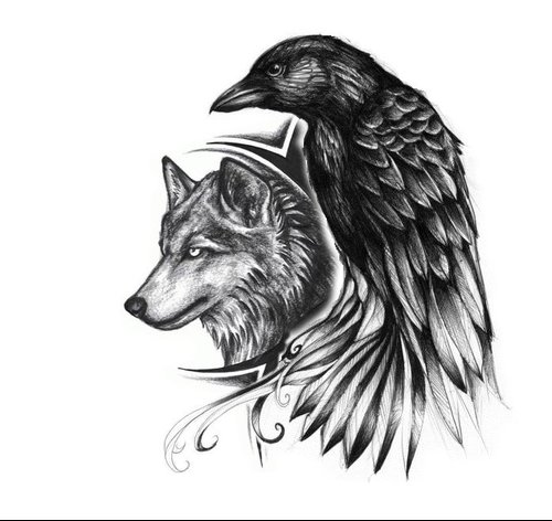 Amazing-Wolf-Head-And-Raven-Tattoo-Design.jpg