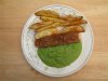 Breaded Salmon, wedges & peas (Small).JPG