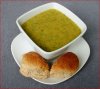 BROCCOLI - SWEET POTATO - POTATO SOUP AND ROLL.JPG