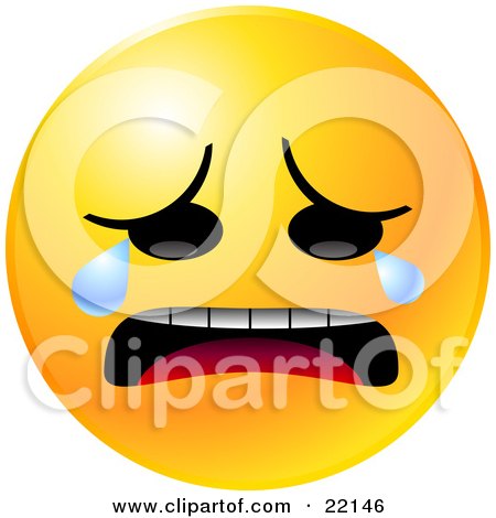 22146-Clipart-Illustration-Of-A-Yellow-Emoticon-Face-Crying-Tears-Of-Sadness-And-Depression.jpg