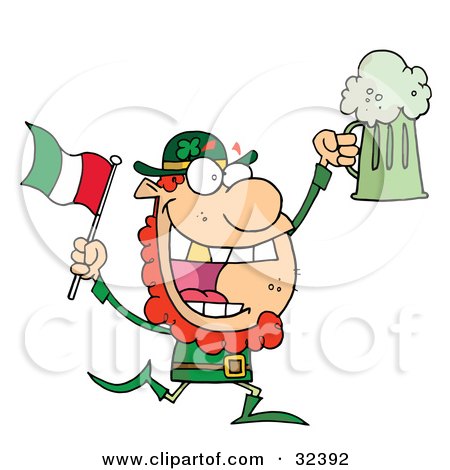 32392-Clipart-Illustration-Of-A-Happy-Leprechaun-With-A-Golden-Tooth-Running-With-Green-Beer-And-An-Irish-Flag.jpg